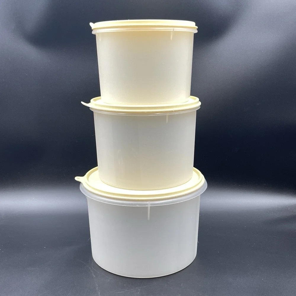 Lamaré Canister Set 7 10 14 Cup Kitchen Storage Containers w Lids Lot 3